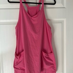 Active dress with built in shorts underneath